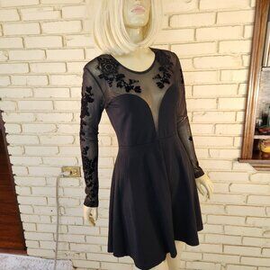 Motel Rocks | Dresses | Motel Rocks Red Sequin Long Sleeve Bodycon Dress |  Poshmark
